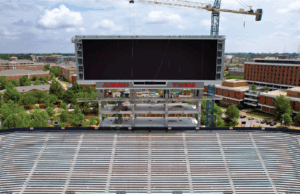 Jordan Hare North Endzone Video Board