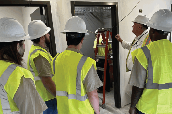 Buster Teaching Apprentices.