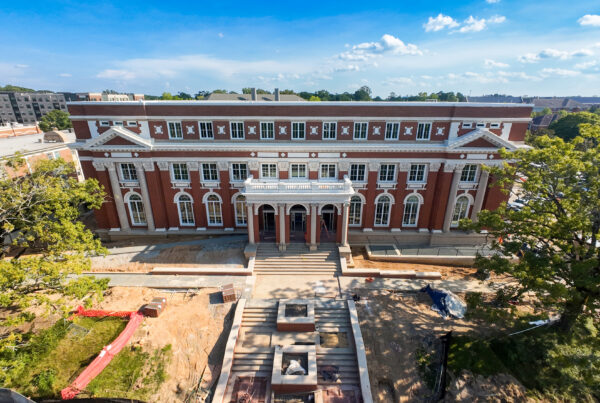 Aerial View of Comer Hall